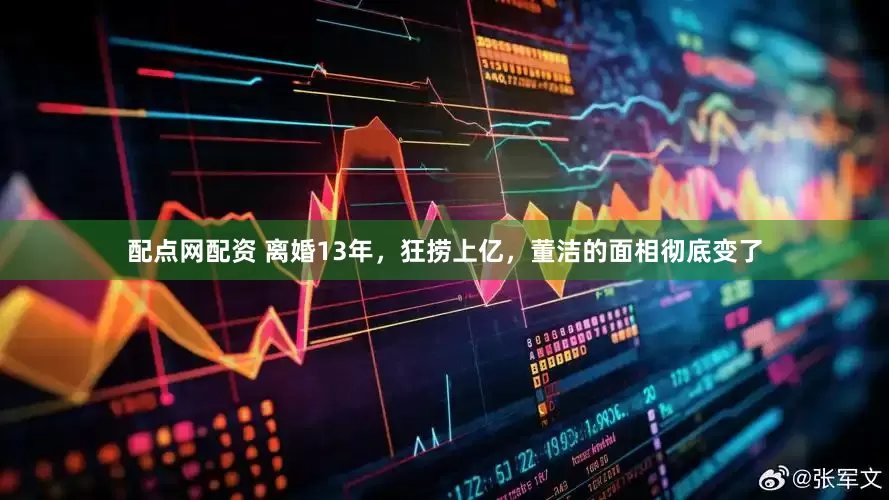 配点网配资 离婚13年，狂捞上亿，董洁的面相彻底变了